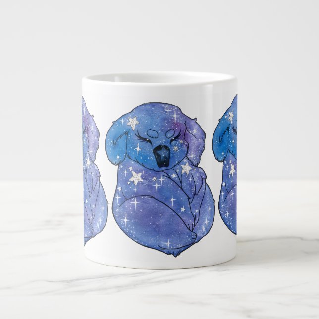 Taza De Café Gigante Koala llamado Seven (Frente)