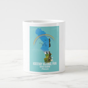 Taza De Café Gigante Kootenay, Parque Nacional Kootenay, Canadá