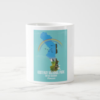 Taza De Café Gigante Kootenay, Parque Nacional Kootenay, Canadá
