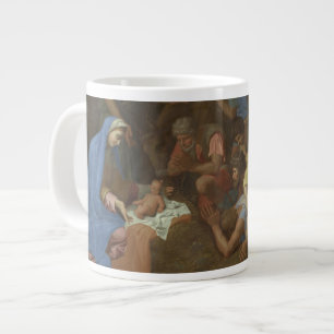 Taza De Café Gigante La adoración de los pastores circa 1653