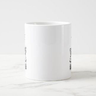 Taza De Café Gigante La alegría del hombre de nieve