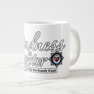 Taza De Café Gigante La Amabilidad Es Gangster