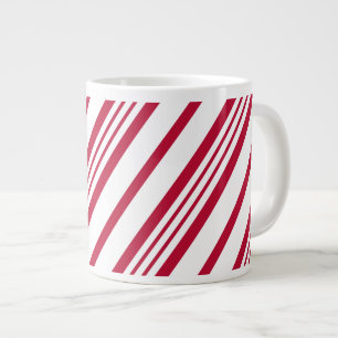 Taza De Café Gigante La banda de Navidades Candy Cane