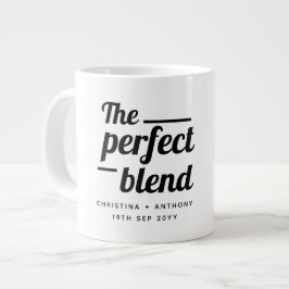 Taza De Café Gigante La bebida favorita de la boda de mezcla perfecta