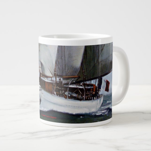 Taza De Café Gigante La Belle Poule (Derecha)