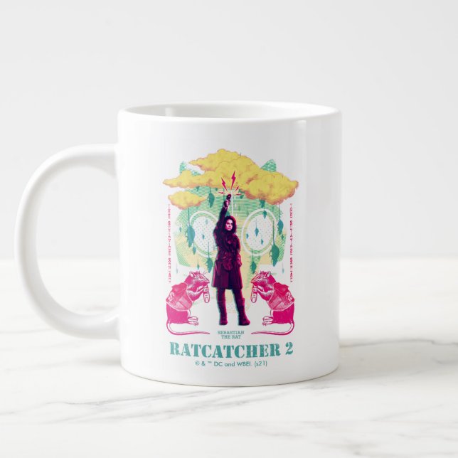 Taza De Café Gigante La brigada suicida | Ilustracion Ratcatcher 2 (Izquierda)