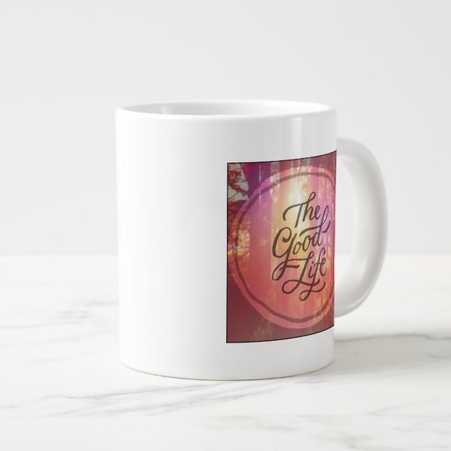 Taza De Café Gigante La buena vida (Derecha)