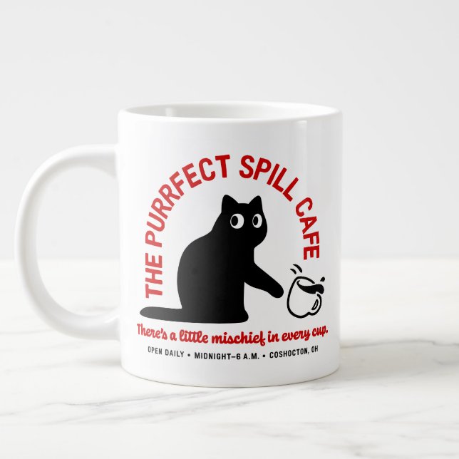 Taza De Café Gigante La cafetería perfecta para derrames (Izquierda)
