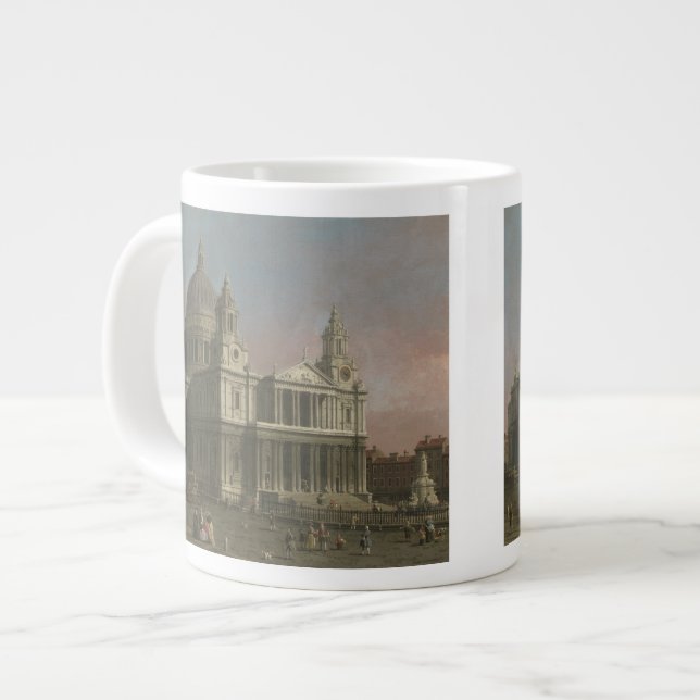 Taza De Café Gigante La catedral de San Pablo, Londres, Inglaterra (Izquierda)