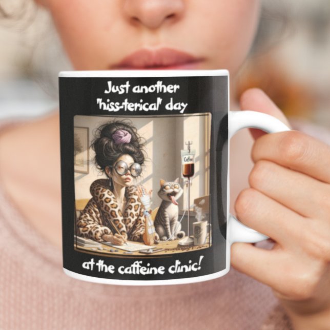 Taza De Café Gigante La Clínica Caffeine (Subido por el creador)