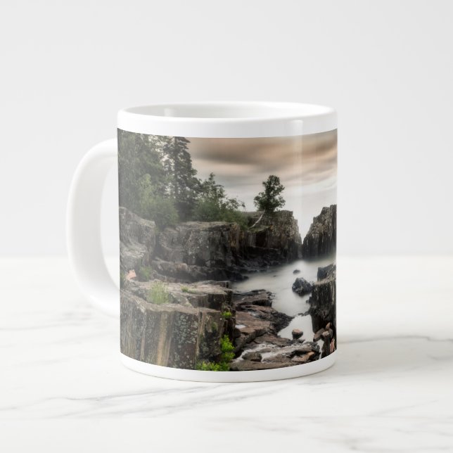 Taza De Café Gigante La costa del lago Superior| Minnesota (Izquierda)