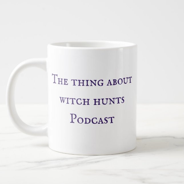 Taza De Café Gigante La cuestión de las cacerías de brujas (Izquierda)
