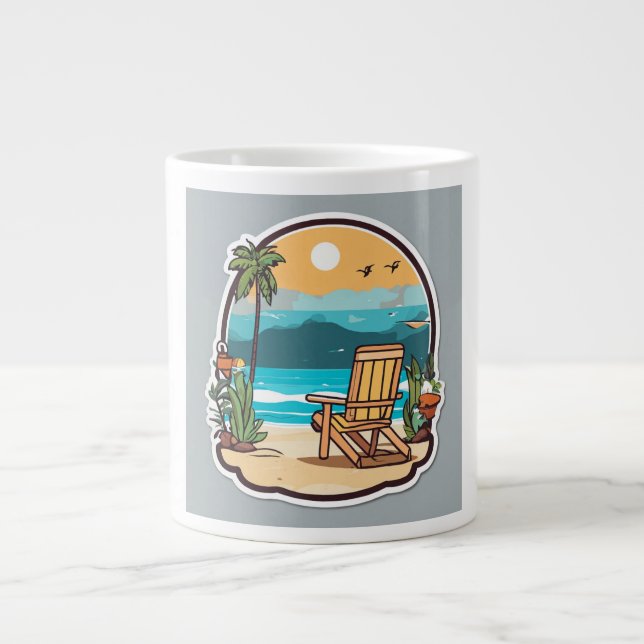 Taza De Café Gigante La edición especial clásica" (Frente)