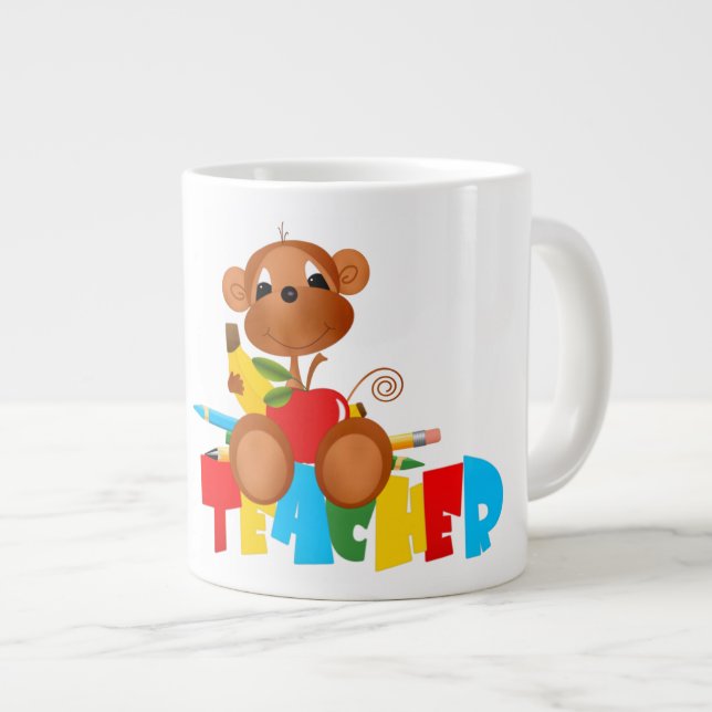 Taza De Café Gigante La escuela es Guay - Jumbo Mug (Derecha)