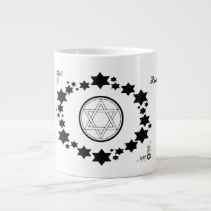 Taza De Café Gigante La Estrella de David -