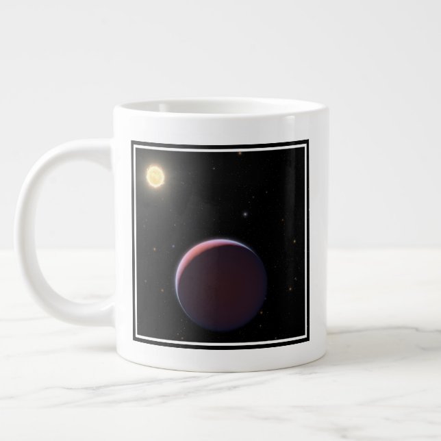 Taza De Café Gigante La Estrella Del Sol Kepler 51 Y Tres Planetas Giga (Izquierda)