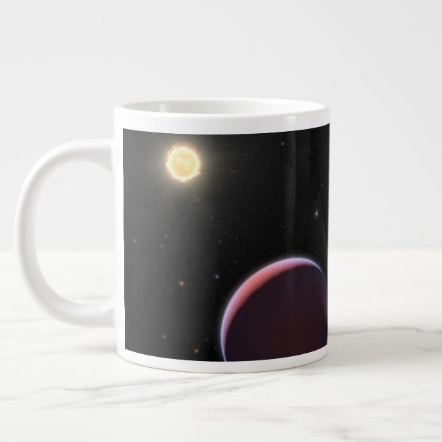 Taza De Café Gigante La Estrella Del Sol Kepler 51 Y Tres Planetas Giga (Izquierda)