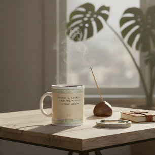 Taza De Café Gigante La gratitud permanece: Gratitud más allá del reloj