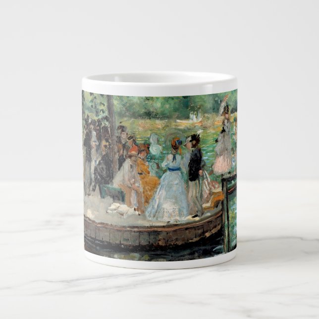 Taza De Café Gigante La Grenouillère Auguste Renoir (Frente)