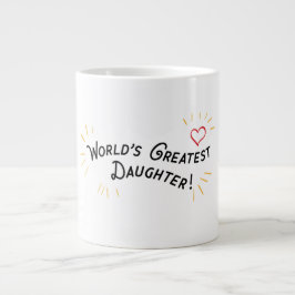 Taza De Café Gigante ¡La hija más grande del mundo!