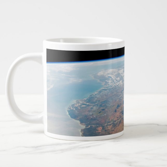 Taza De Café Gigante La Isla De Madagascar. (Izquierda)