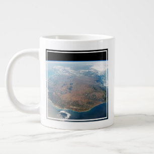 Taza De Café Gigante La Isla De Madagascar.