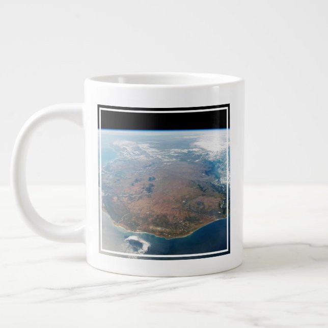 Taza De Café Gigante La Isla De Madagascar. (Izquierda)