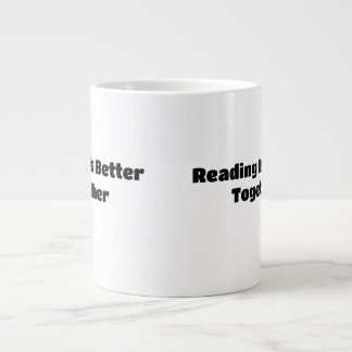 Taza De Café Gigante La lectura es mejor juntos – Día Mundial de la Lec