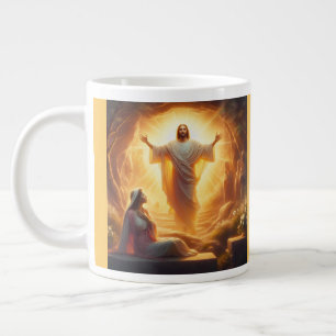 Taza De Café Gigante La Luz de la Resurrección: Jesucristo Resucita