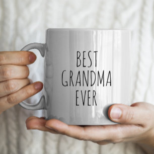 Taza De Café Gigante "La mejor abuela de la historia", casa de campo mo