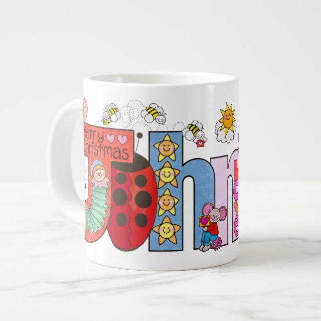 Taza De Café Gigante La mug de Johnnie (Izquierda)