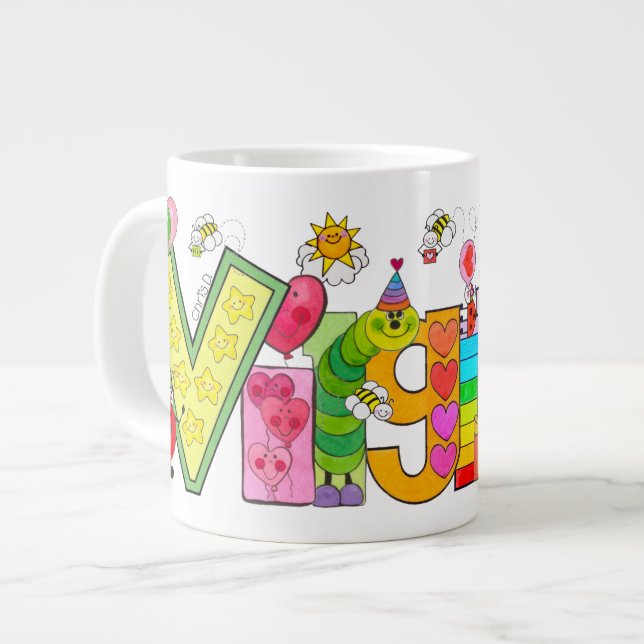 Taza De Café Gigante La mug de Virginia (Izquierda)