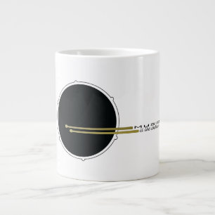 Taza De Café Gigante La música es la respuesta, cita inspiradora de tam