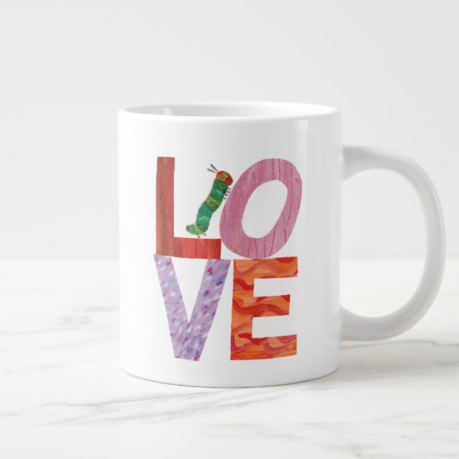 Taza De Café Gigante La oruga muy hambrienta | AMOR (Derecha)