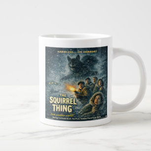 Taza De Café Gigante La Parodia de la Película La Cosa de la Ardilla