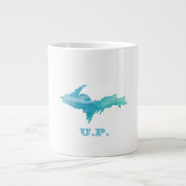Taza De Café Gigante La región de la península superior de Michigan