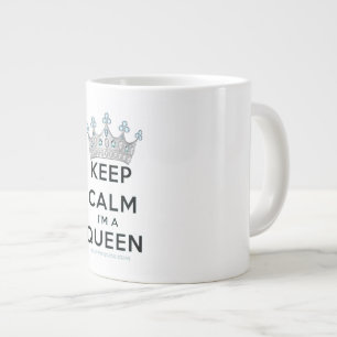 Taza De Café Gigante La reina tranquila de SlipperyJoe's corona de plat