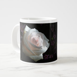Taza De Café Gigante La Rosa Blanca -