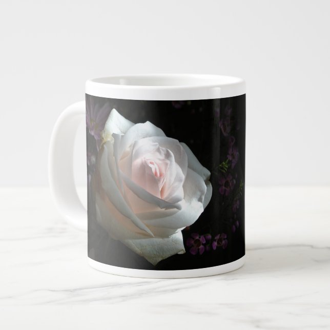 Taza De Café Gigante La Rosa Blanca - (Izquierda)