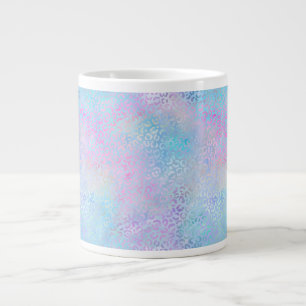 Taza De Café Gigante La Serie Leopardo Irisado Diseño 9