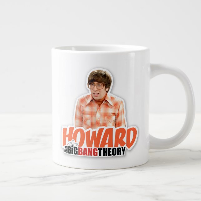 Taza De Café Gigante La teoría del Big Bang | Howard (Derecha)