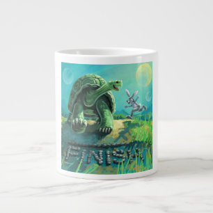 Taza De Café Gigante La tortuga y el arte de la liebre