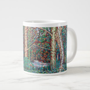 Taza De Café Gigante La trayectoria de enero