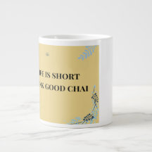 La vida es corta, bebe buen chai, Desi Chai divert