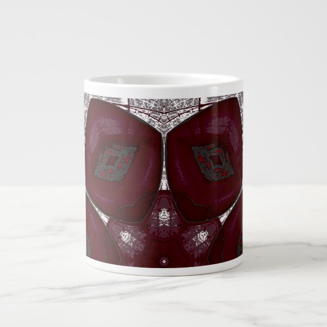 Taza De Café Gigante Labia Fluer Prem Mandal (Frente)
