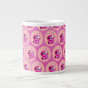 Taza De Café Gigante Labios