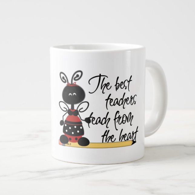 Taza De Café Gigante Ladybug - Jumbo Mug (Derecha)