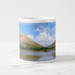 Taza De Café Gigante Lago de la costa sur en St Kitts