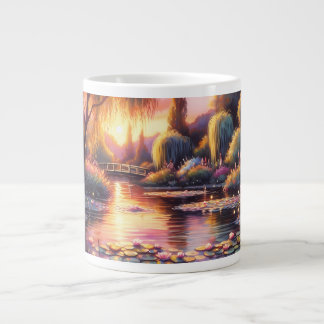 Taza De Café Gigante "Lago Tranquilo