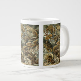 Taza De Café Gigante Lagunas de Ernst Haeckel Vintage Lacertilia Animal